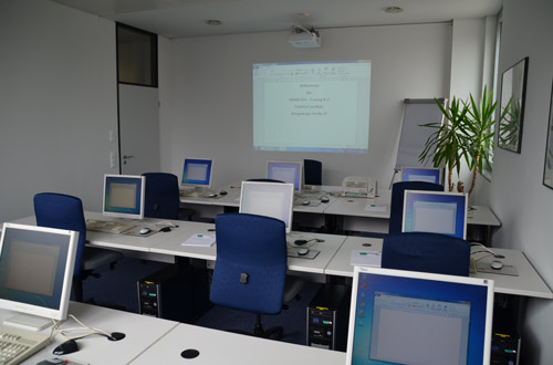 Abbildung des Seminarraumes 2 - BRAND EDV - IT & Training, Frankfurt am Main
